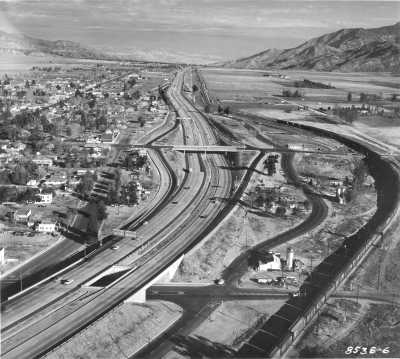 Beaumont_I-10 fwy Riverside County 1961